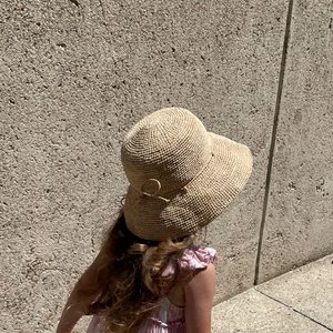 Sunday Raffia Bucket Hat
